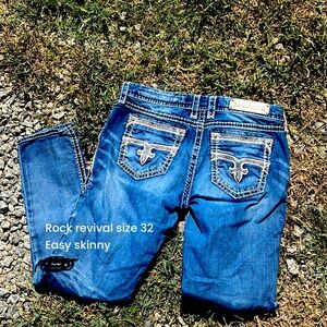 Rock revival size 32 easy skinny
